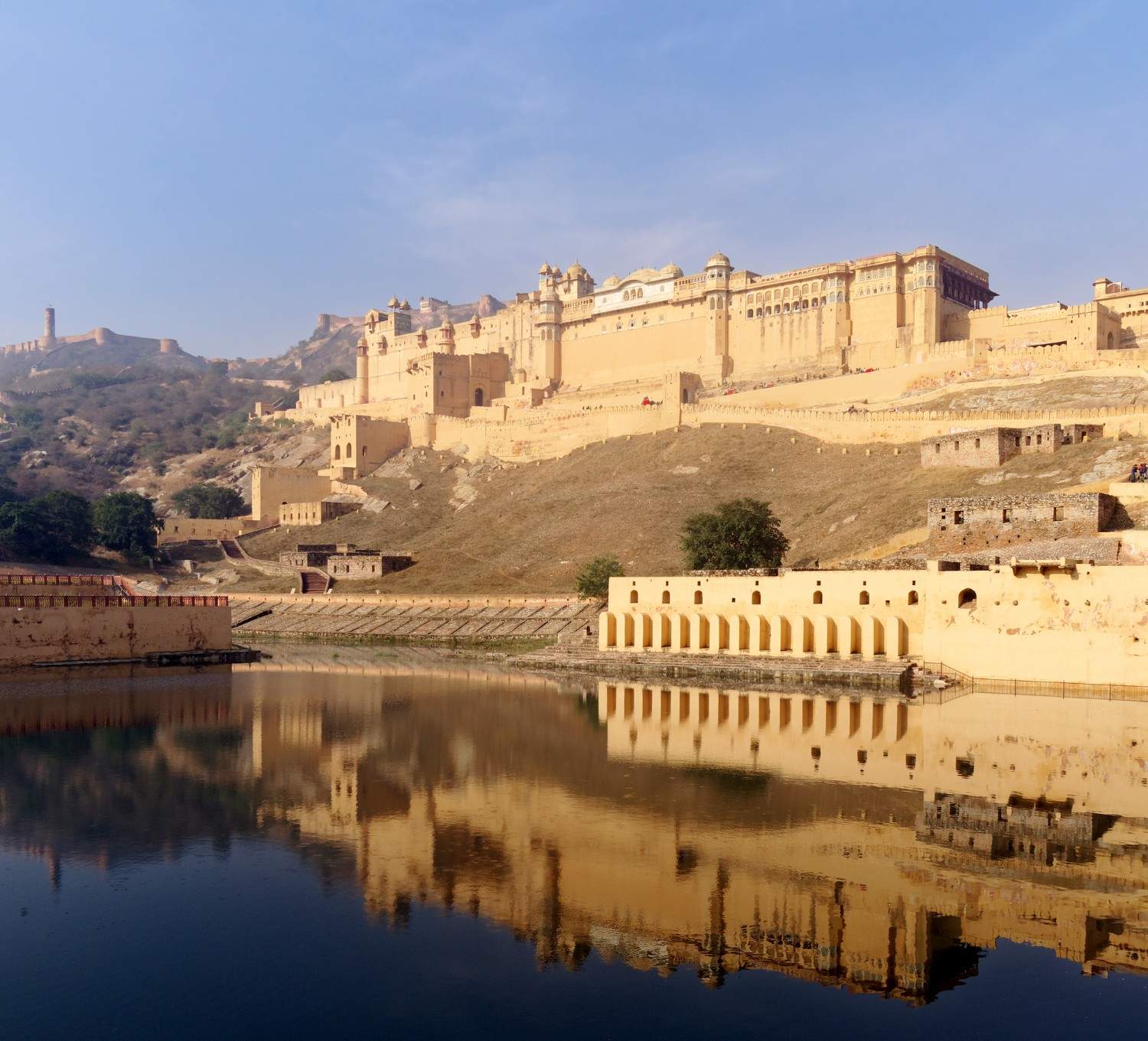 Amber Fort Jaipur Rajasthan India fort
